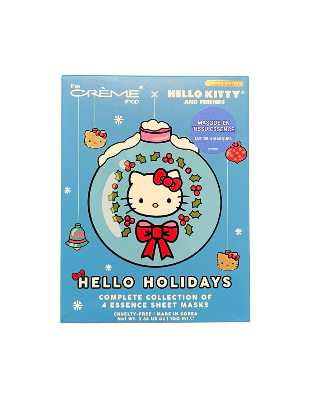 The Creme Shop x Hello Kitty And Friends Hello Holidays Sheet Masks Collection